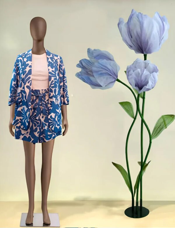 Blue Floral Co-ord Set